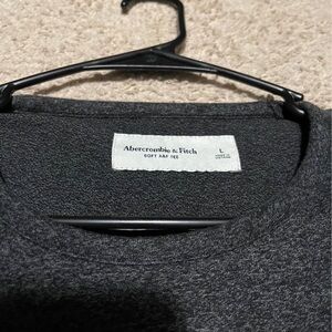 Abercrombie & Fitch Charcoal Crewneck Sweater